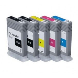PFI030MBK Cartuccia Nero Opaco Compatibile Per Canon imagePROGRAF TA-20 Canon imagePROGRAF TA-20 MFP L 24 ei  in vendita su t...