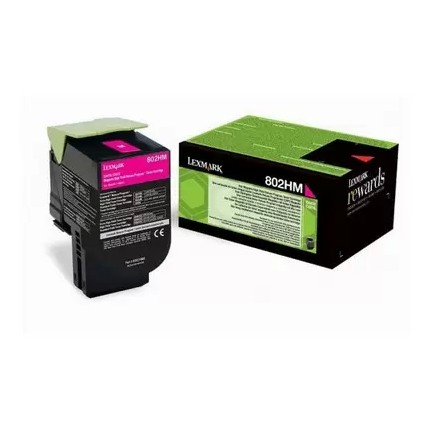 802HME Toner Originale Magenta Per Lexmark CX410de CX410dte CX410e CX510de CX510dhe CX510dthe in vendita su tonersshop.it