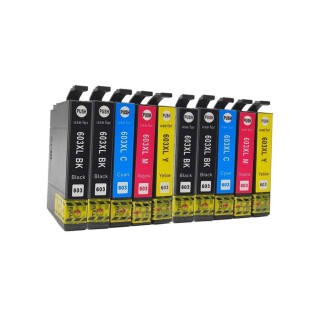 T603X KIT10 Cartucce Multipack Compatibili con Epson Epson Expression Home XP-2100/XP-2105/XP-3100/XP-3105/XP-4100/XP-4105 Ep...