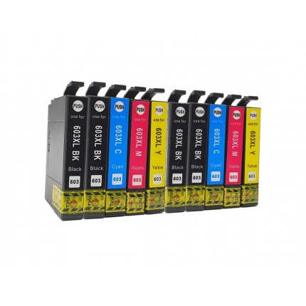 T603X KIT10 Cartucce Multipack Compatibili con Epson Epson Expression Home XP-2100/XP-2105/XP-3100/XP-3105/XP-4100/XP-4105 Ep...